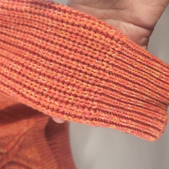 Faded Glory Crewneck Cable Knit Sweater Long Sleeve Pullover Top Size XL - Picture 3 of 9